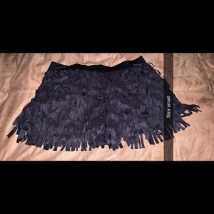 Fringe shorts